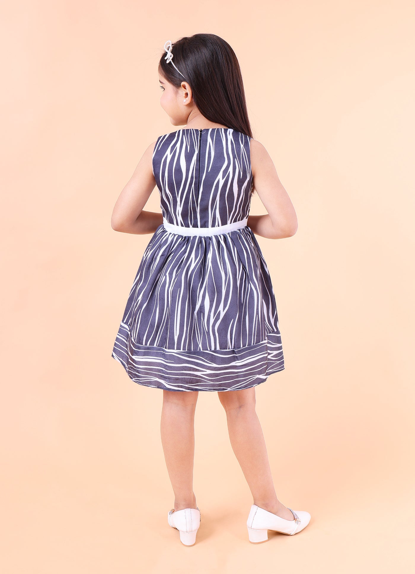 Pretty Zebra Print Dress