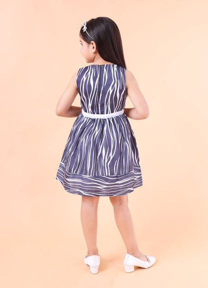 Pretty Zebra Print Dress