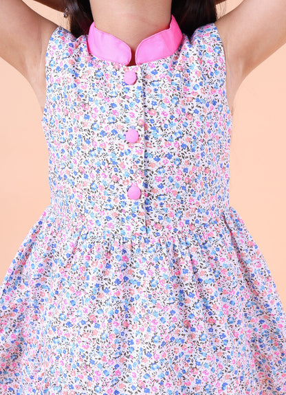 Digital Print Neon Dress