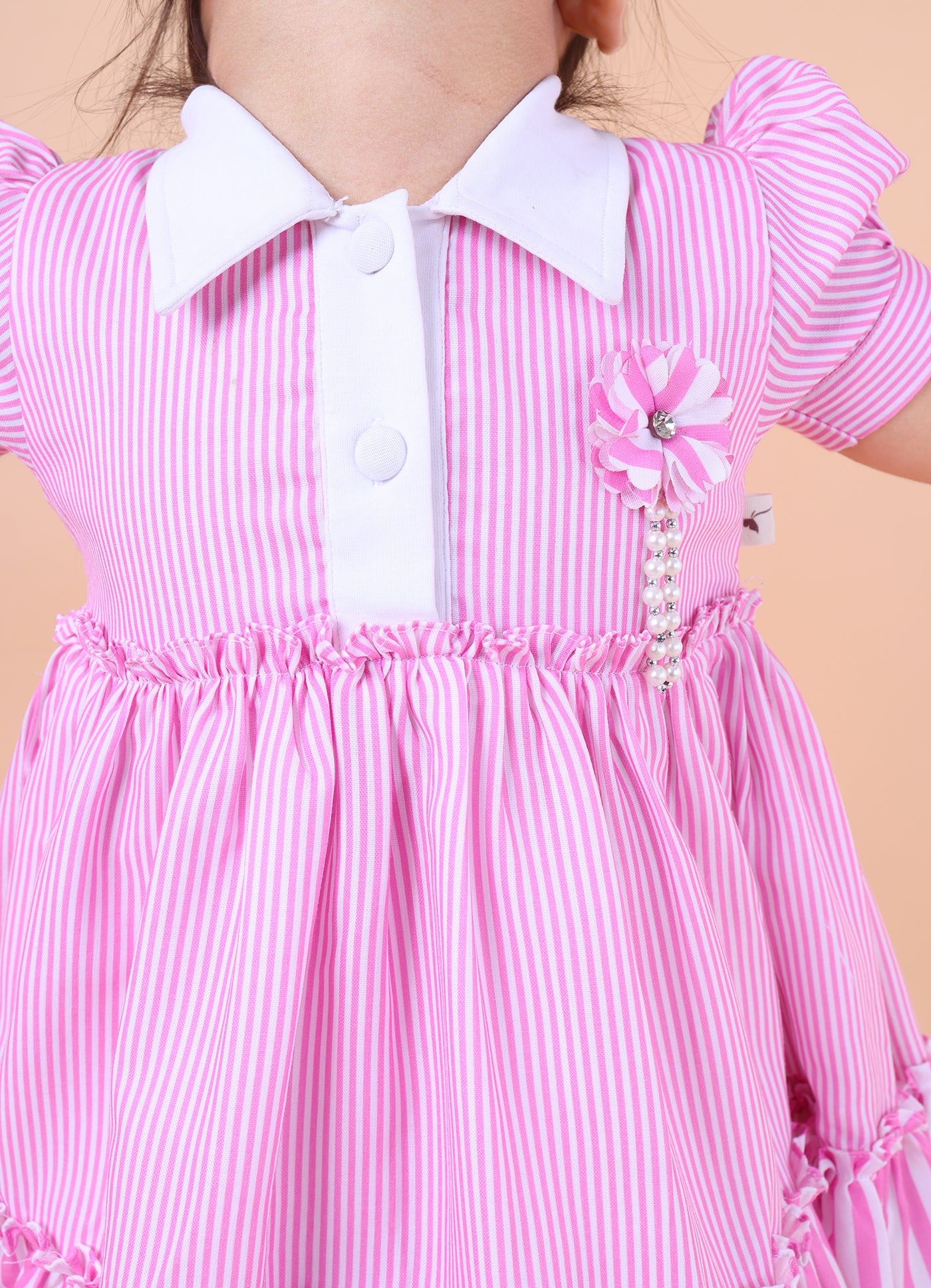 Shirt Striped Dress