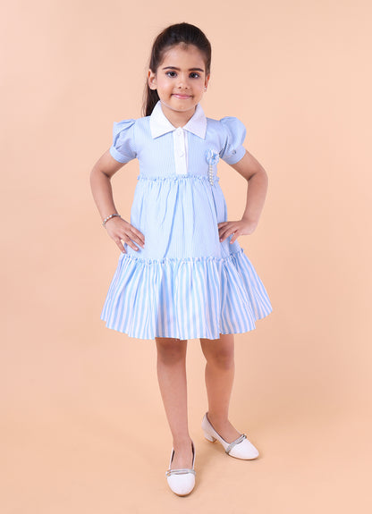 Shirt Striped Dress