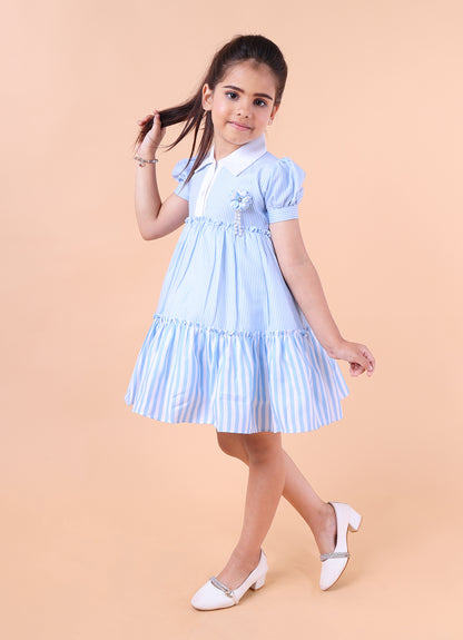 Shirt Striped Dress
