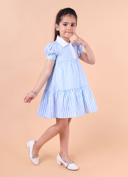 Shirt Striped Dress