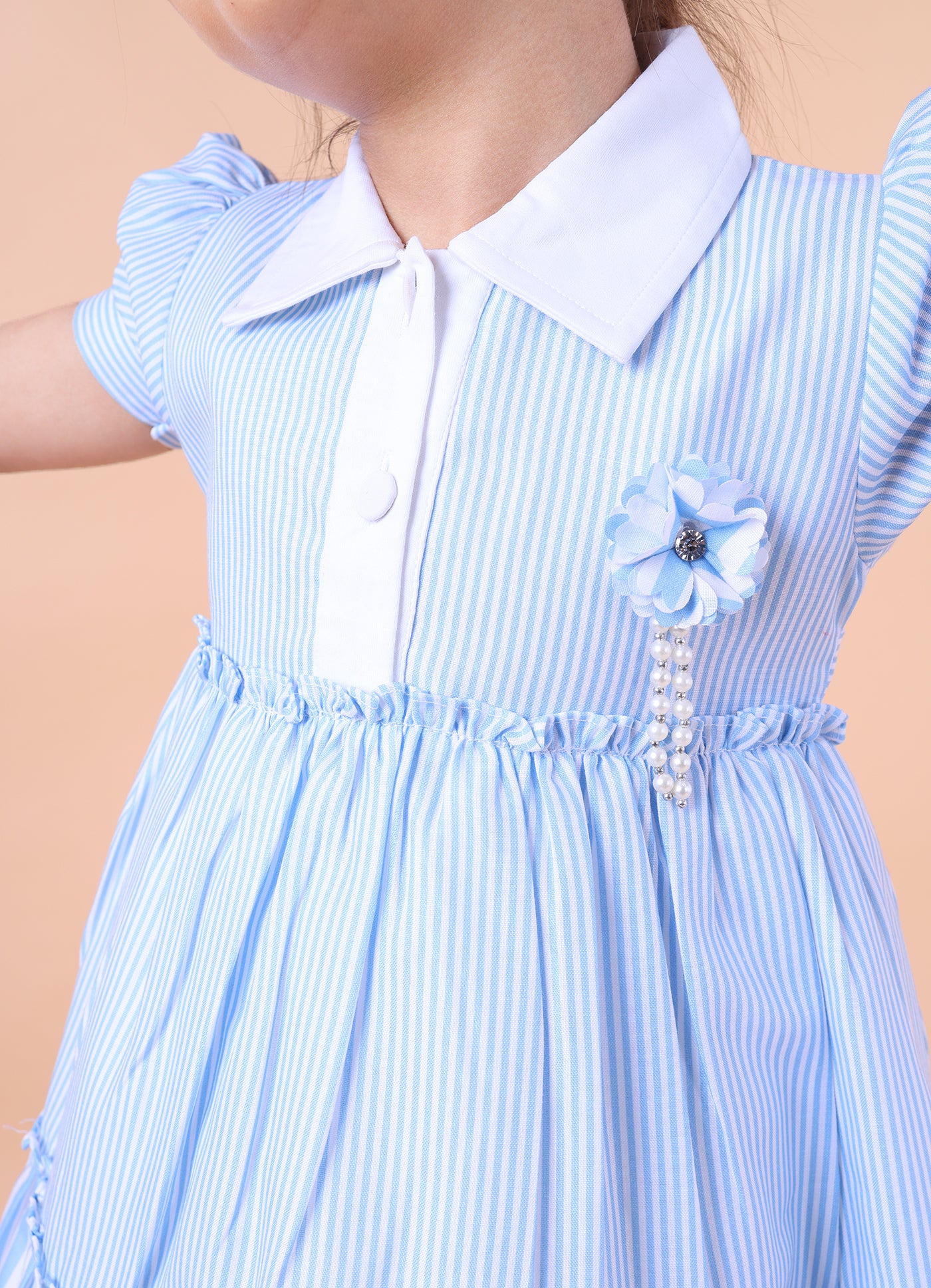Shirt Striped Dress
