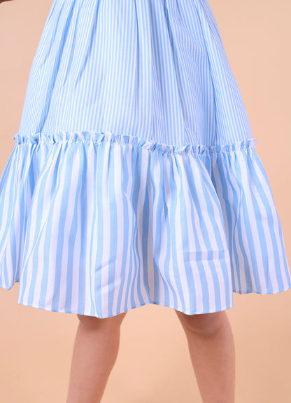Shirt Striped Dress