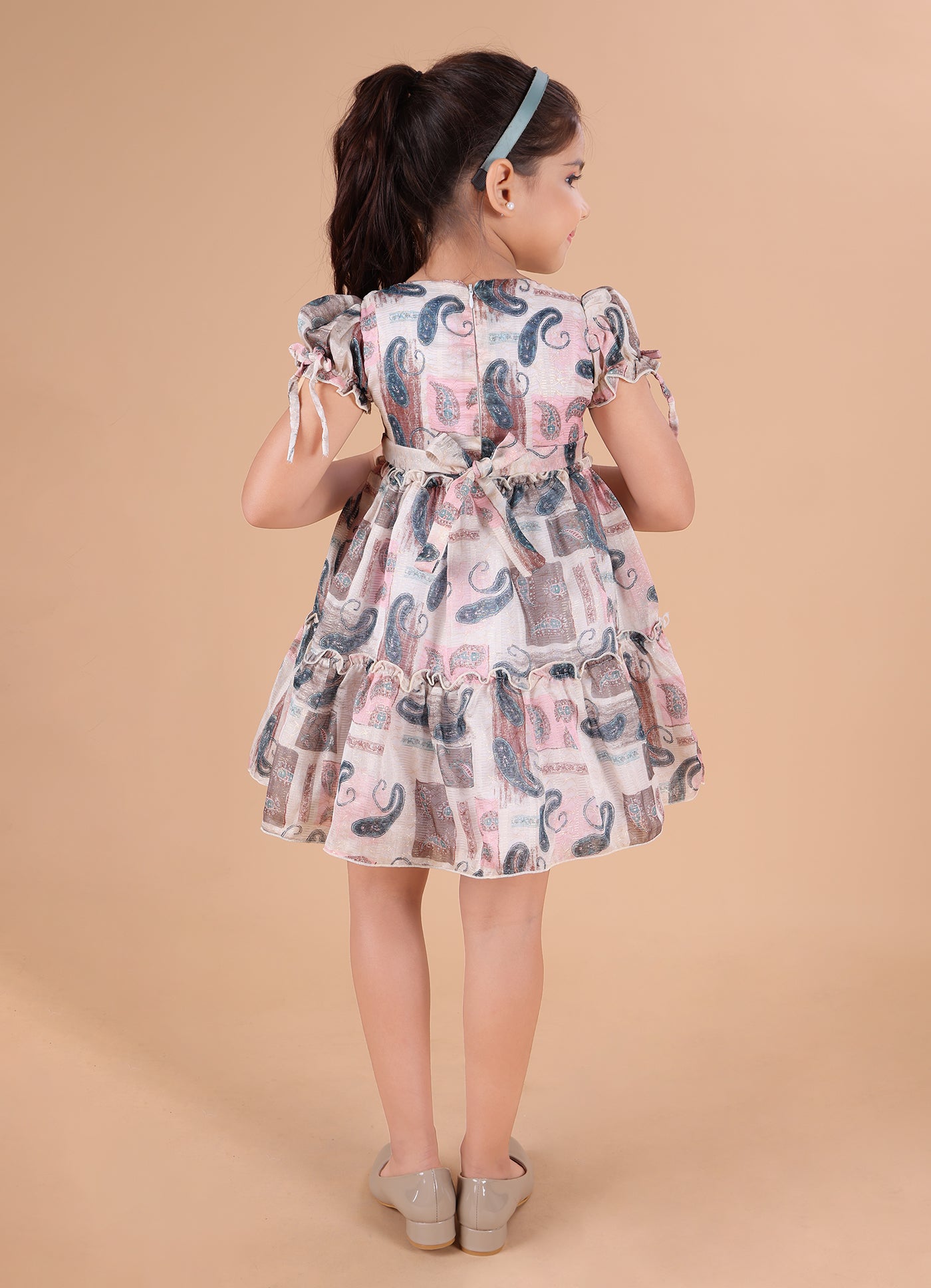 Printed Chiffon Dress