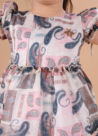 Printed Chiffon Dress