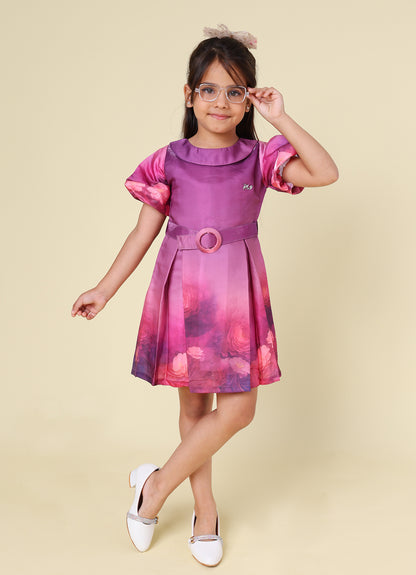 Vibrant Floral Dress