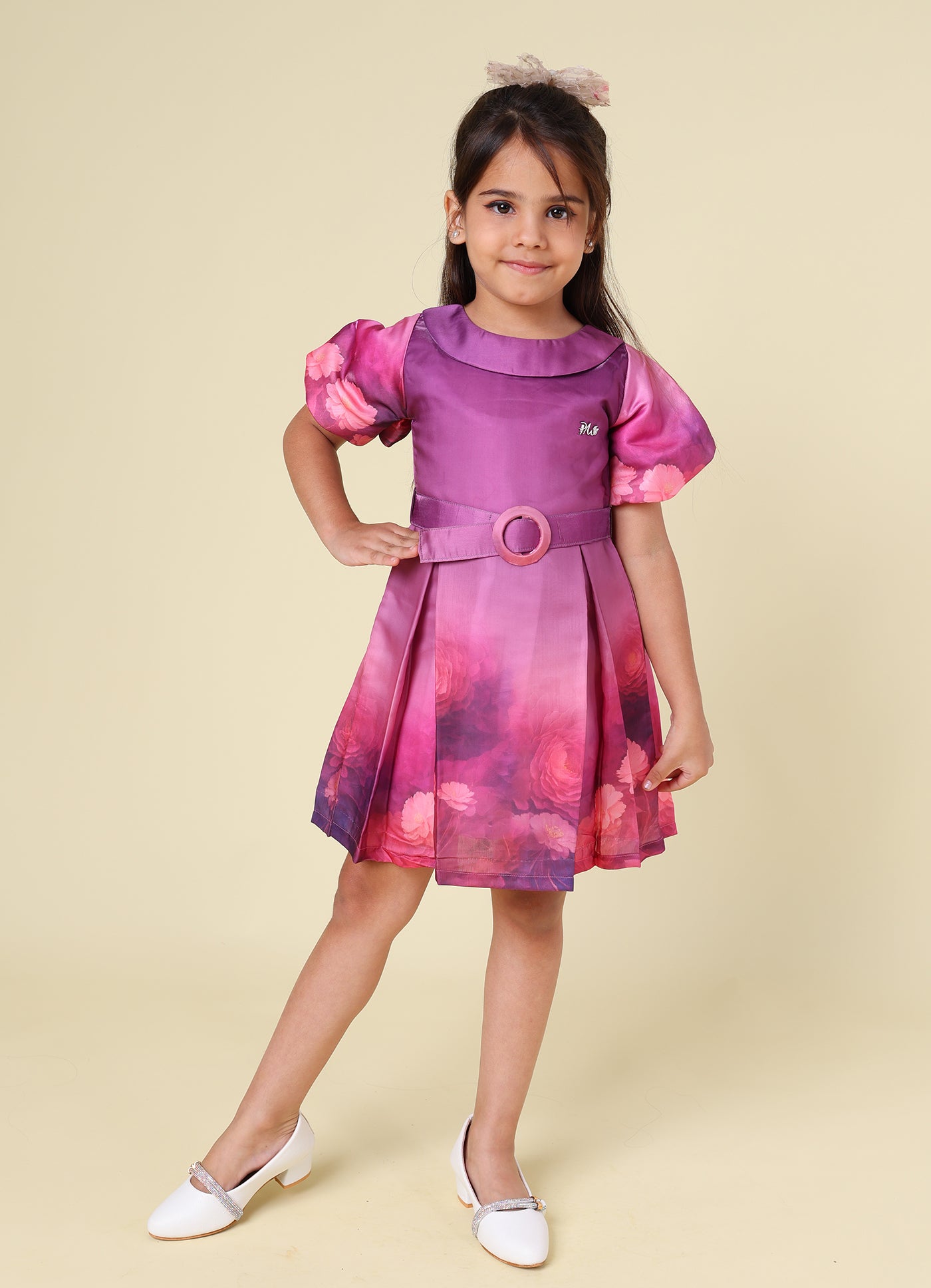 Vibrant Floral Dress