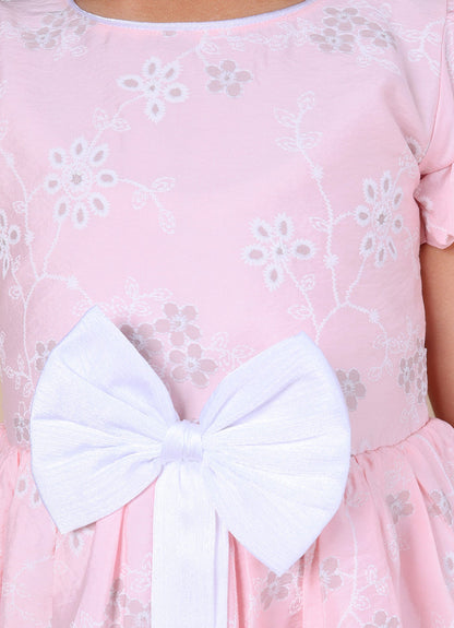 Pink Mermaid Cotton Girls Dress