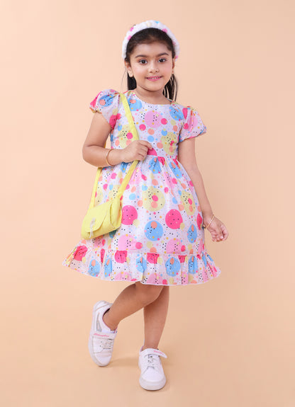 Bubbles Dress with Bag