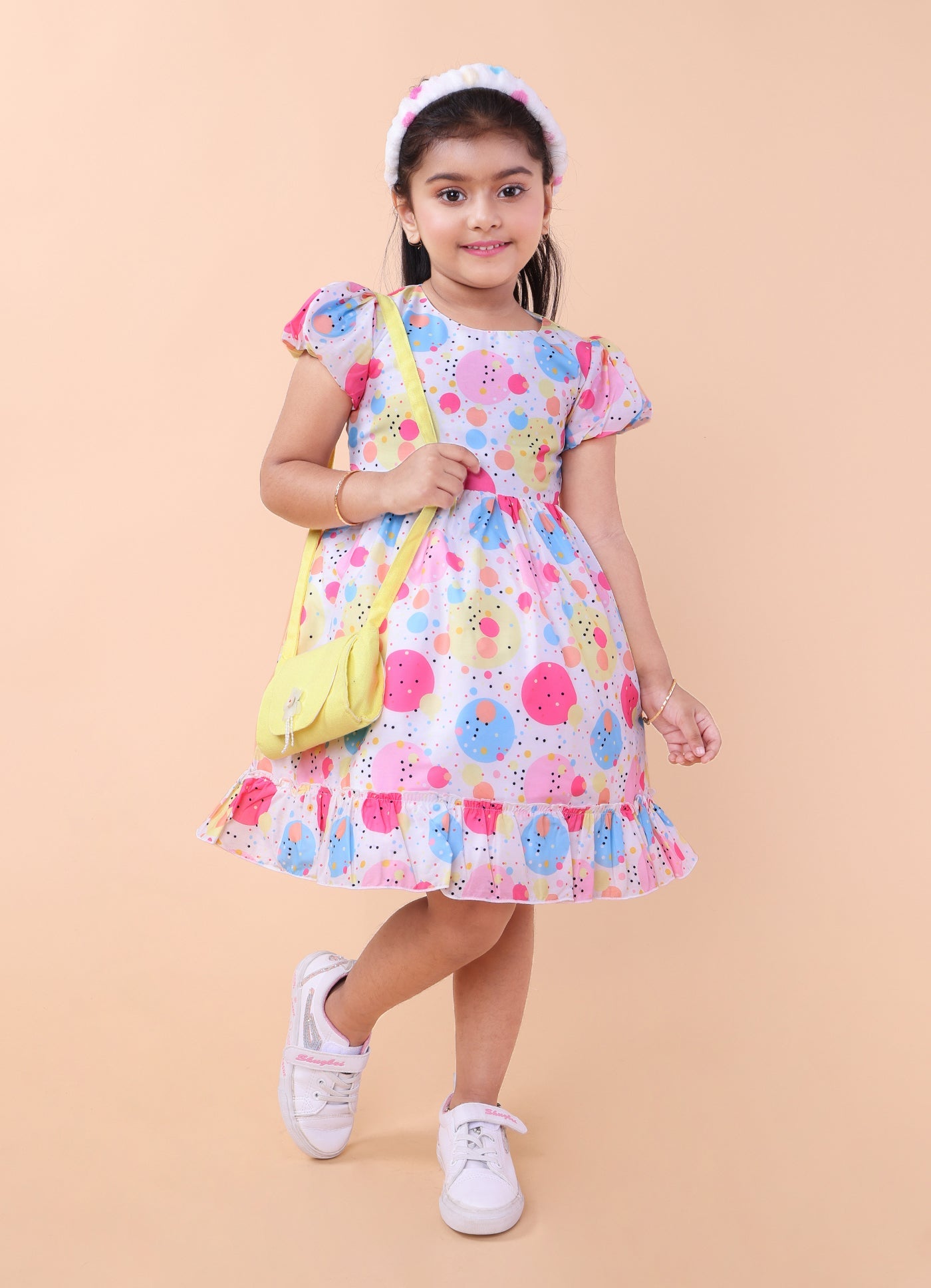 Bubbles Dress with Bag