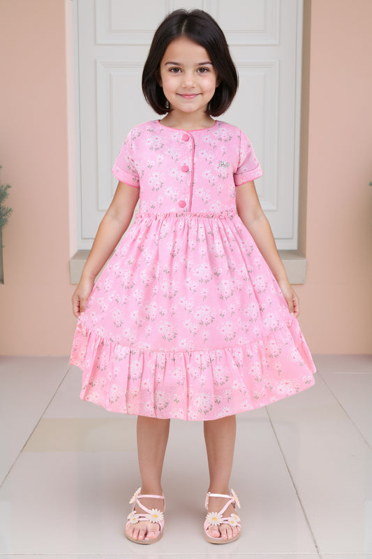 Floral Pink Dress