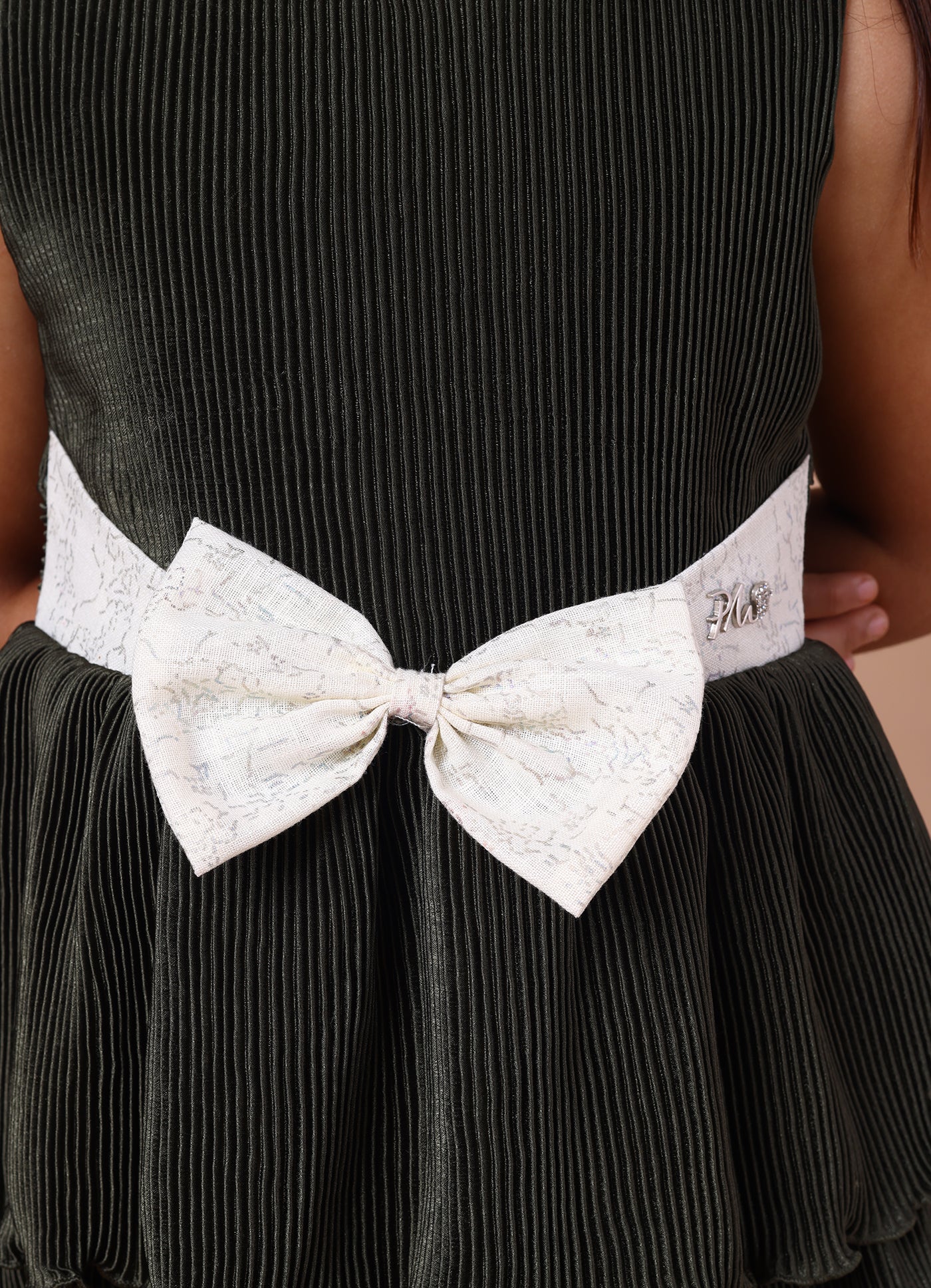 Pleated Party Dress