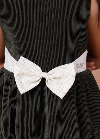 Pleated Party Dress