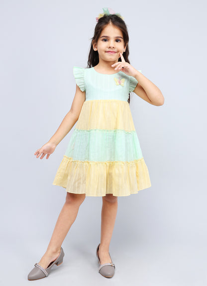 Playful Back Tie Frock