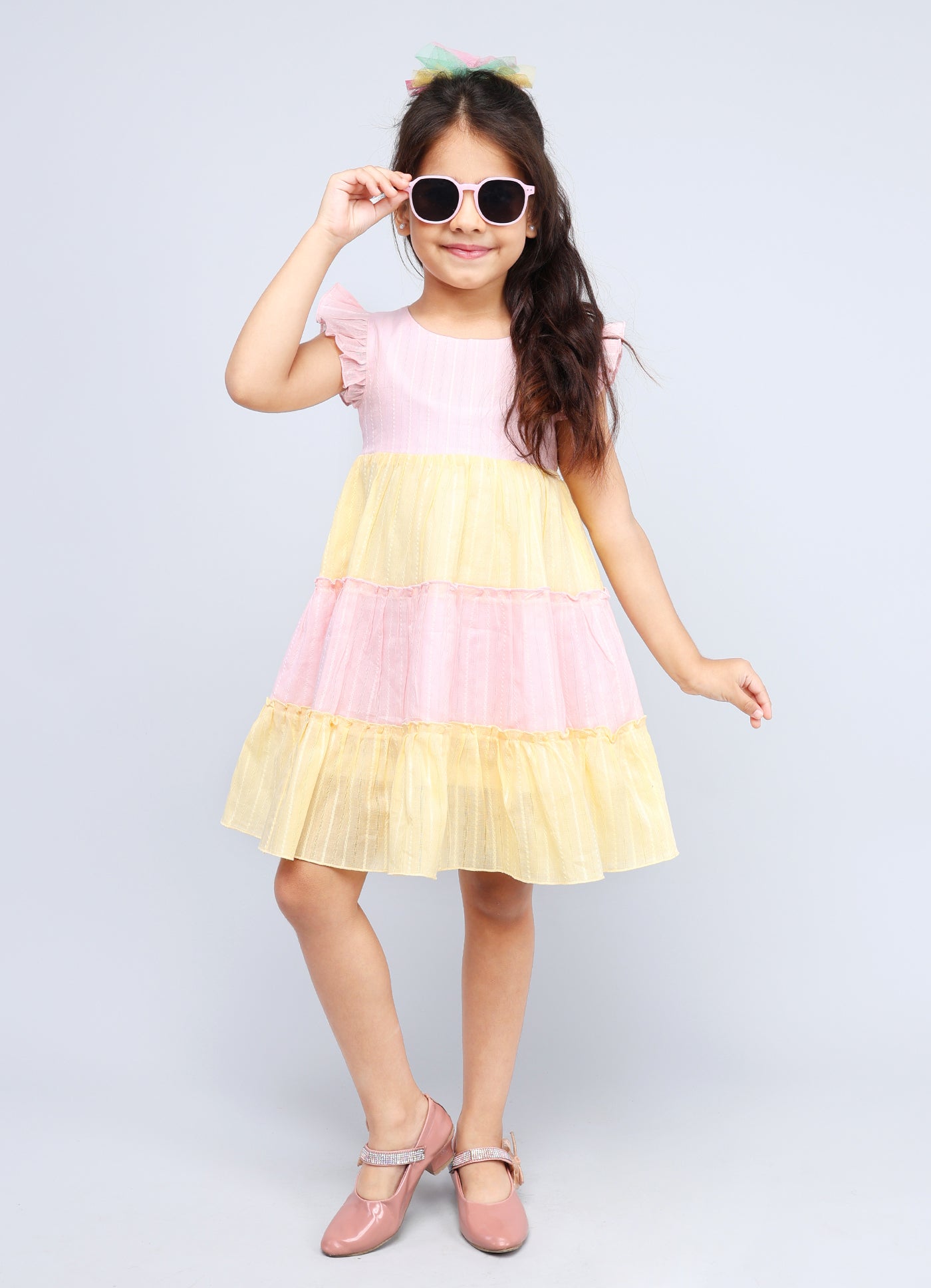 Playful Back Tie Frock