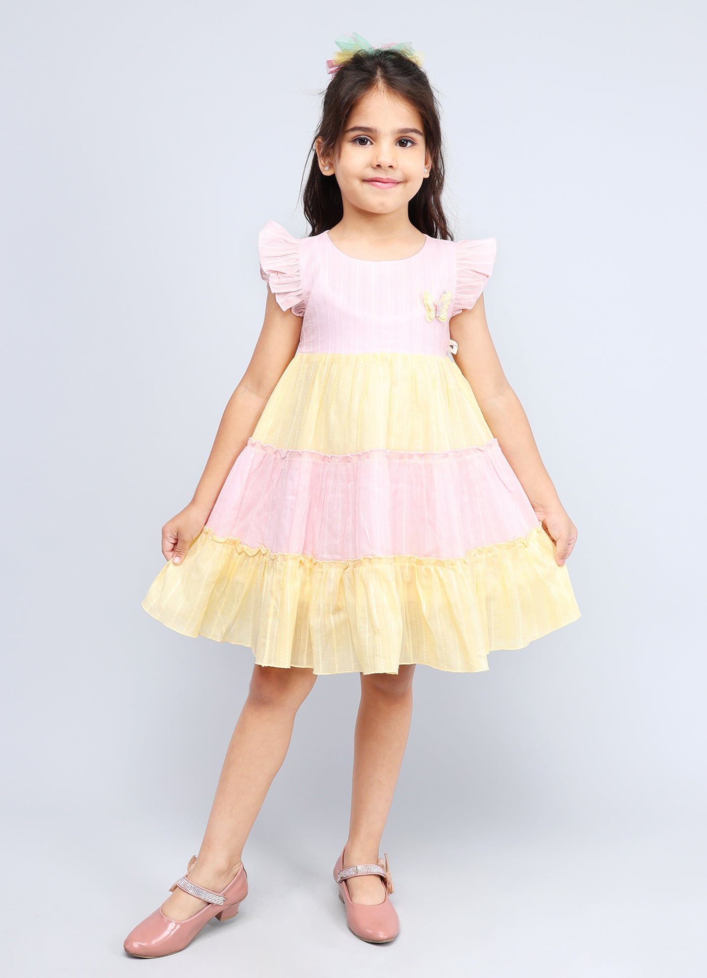 Playful Back Tie Frock