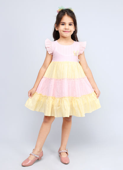 Playful Back Tie Frock