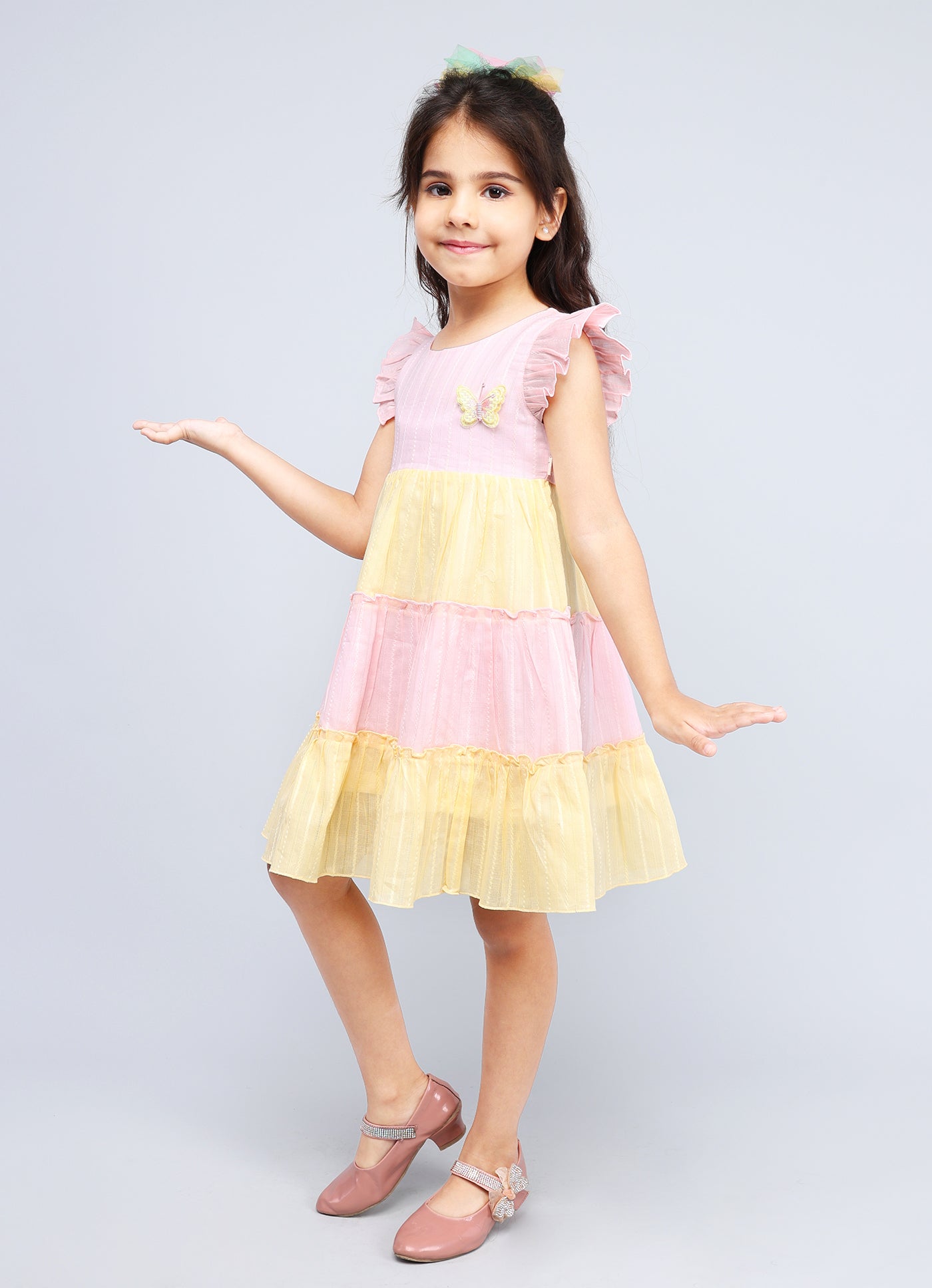 Playful Back Tie Frock