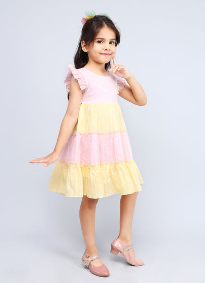 Playful Back Tie Frock