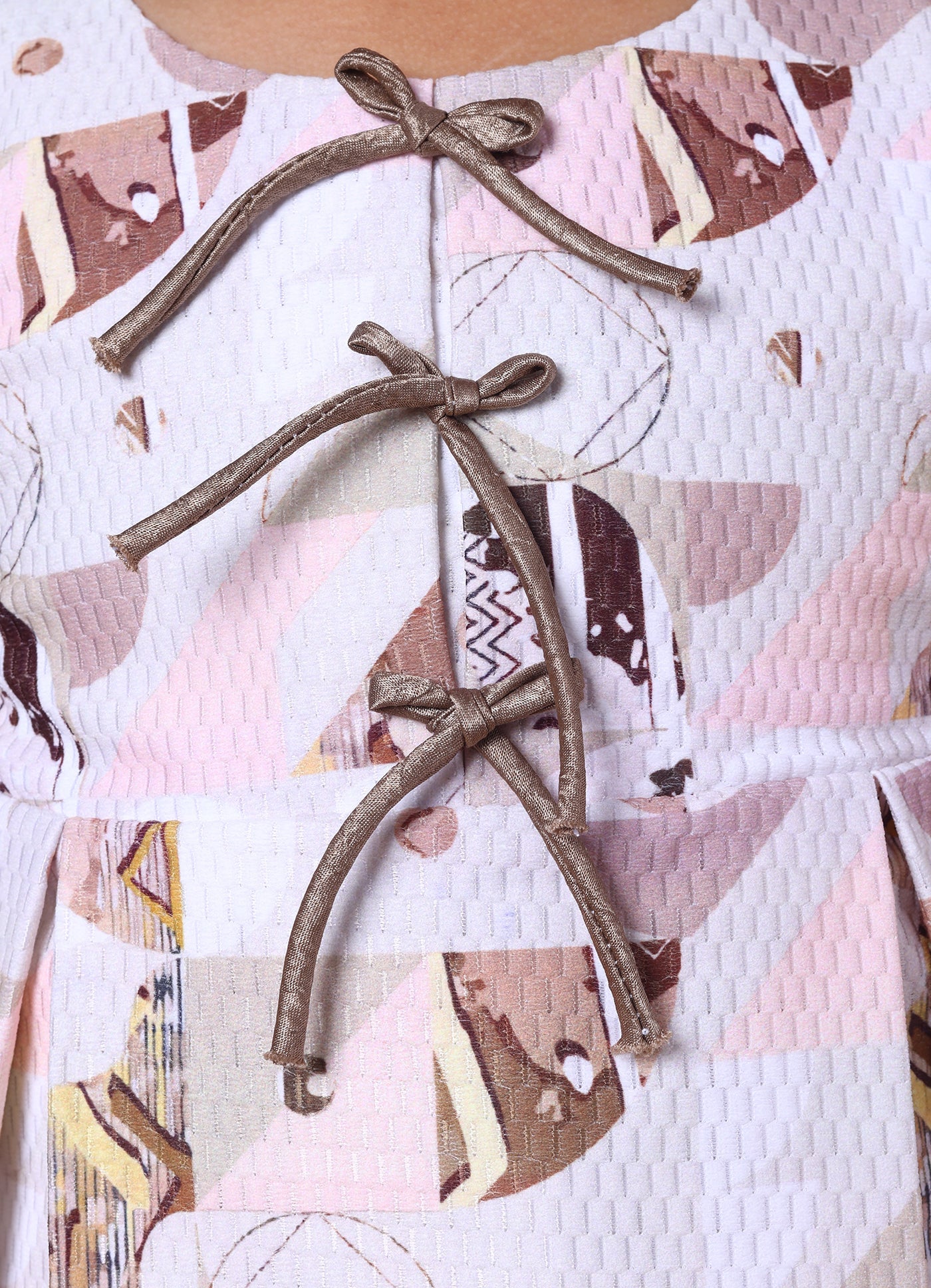 Abstract Printed Dress