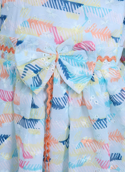 Colorful Print Dress