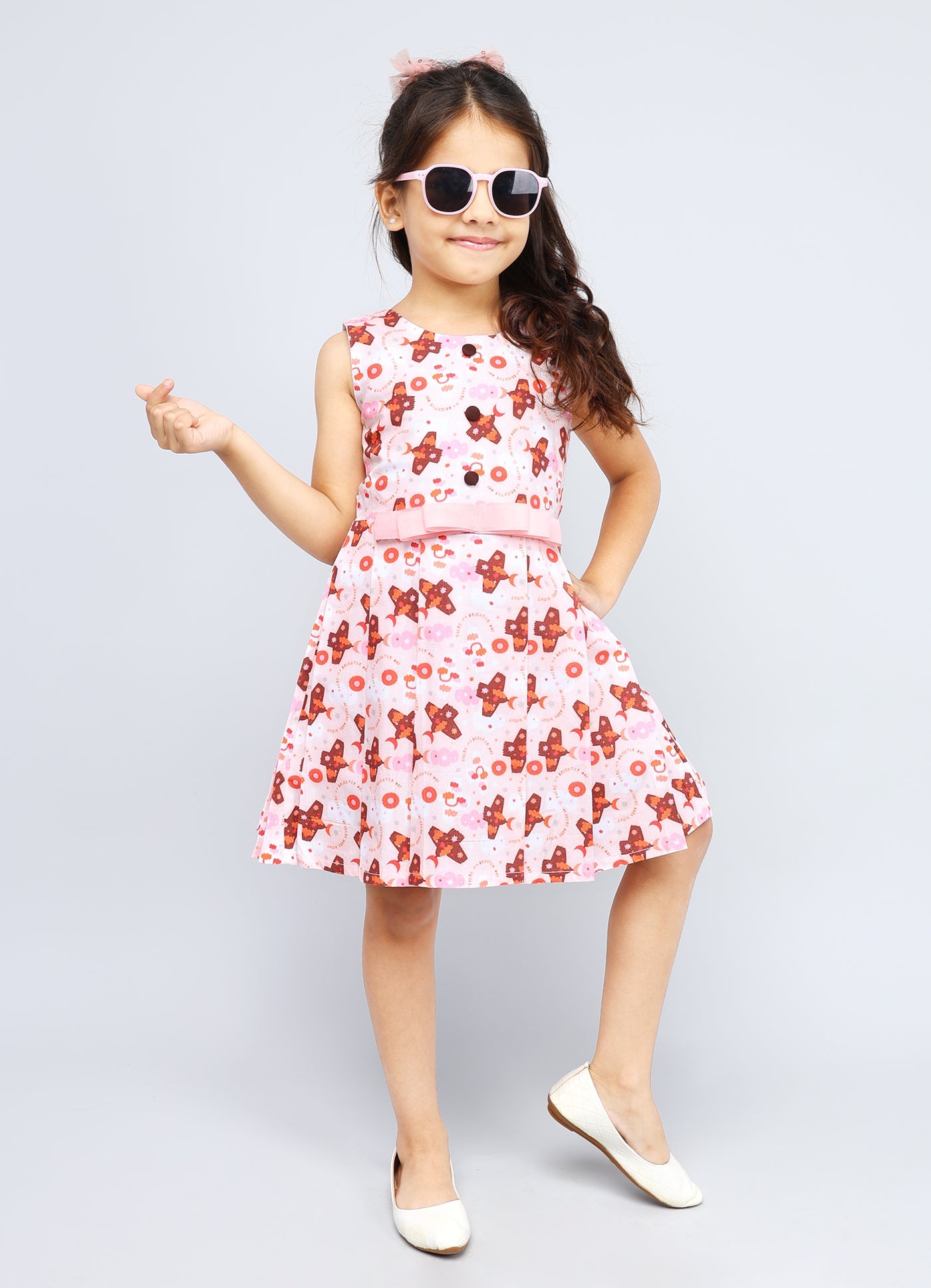 Playful Poplin Frock