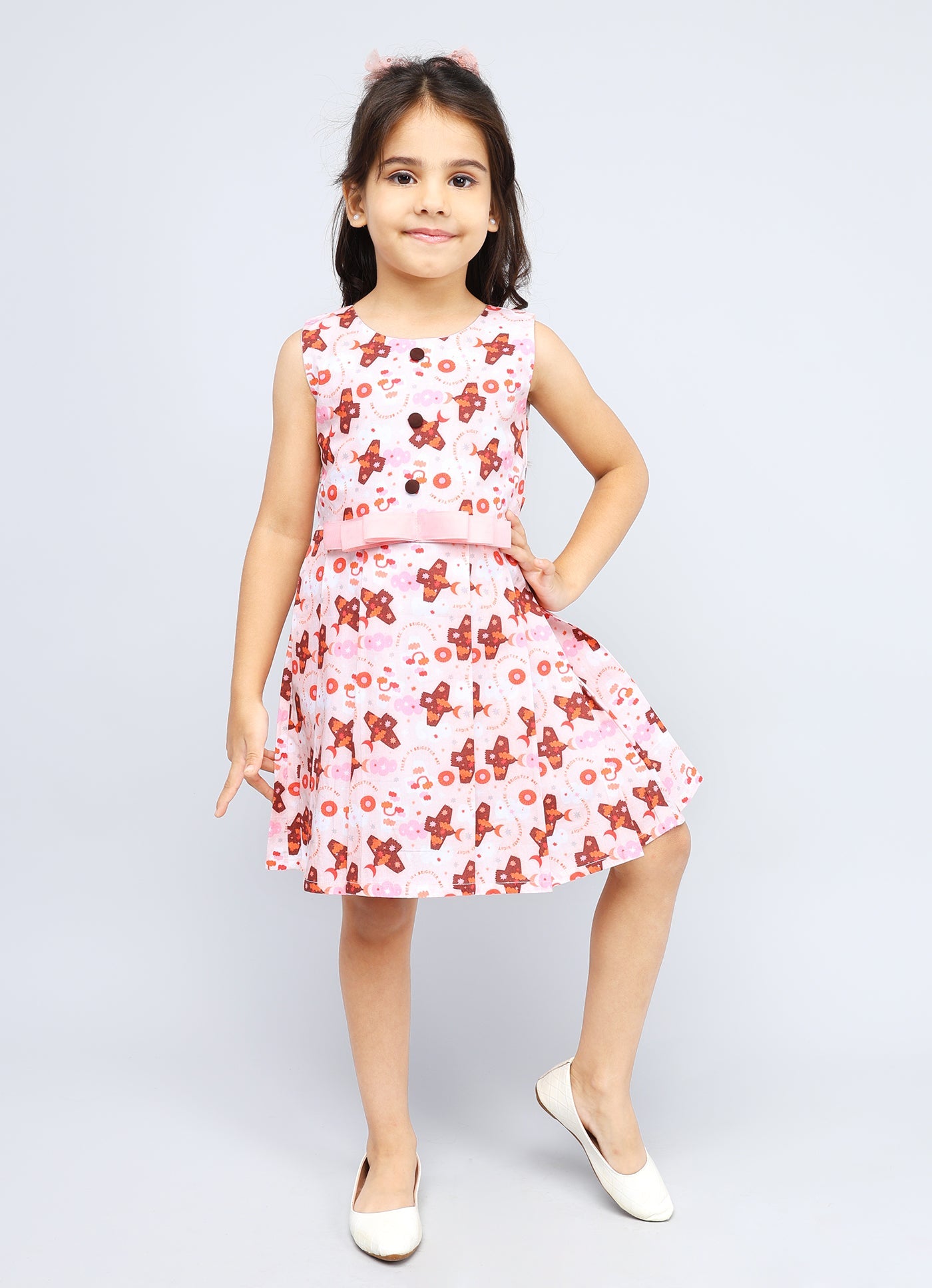 Playful Poplin Frock