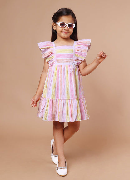 Bright Striped Dress