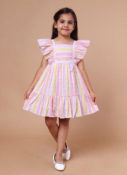 Bright Striped Dress