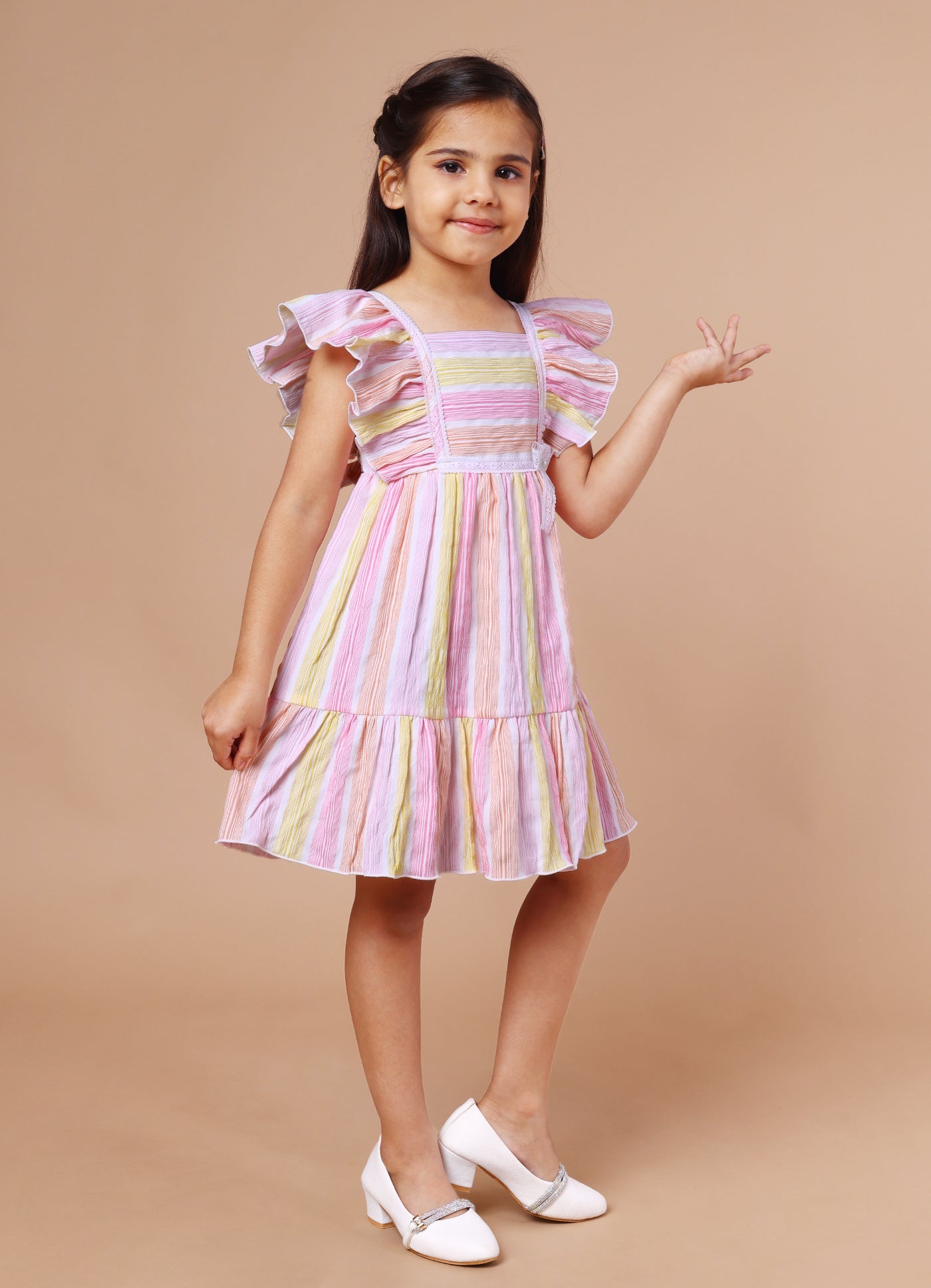 Bright Striped Dress