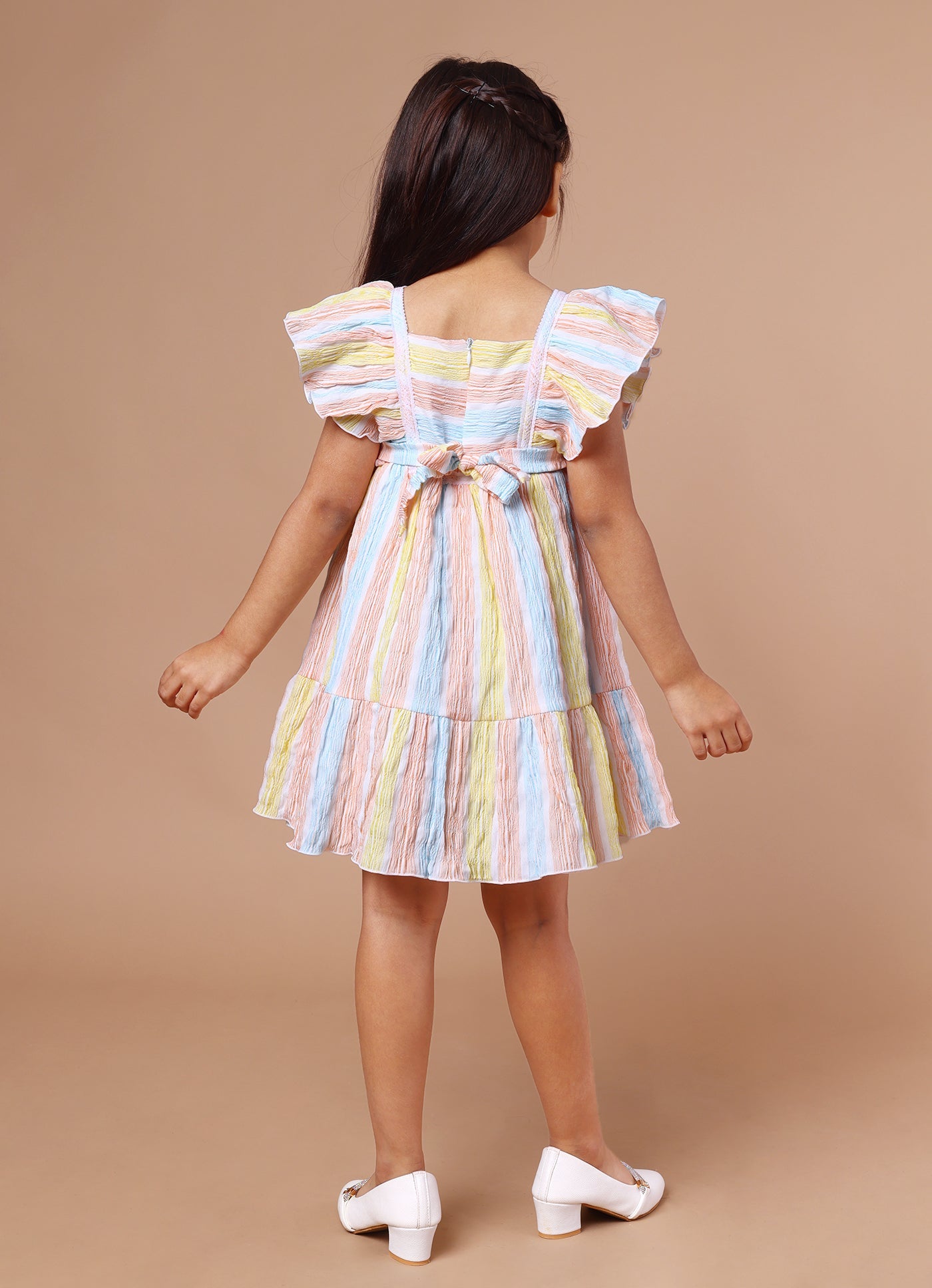 Bright Striped Dress