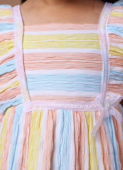 Bright Striped Dress