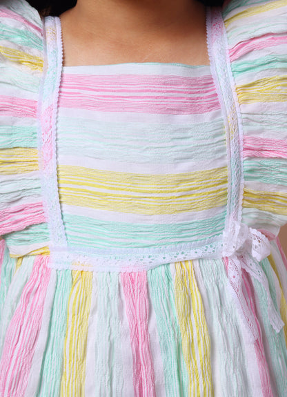 Bright Striped Dress