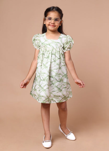 Shimmer Printed Dress