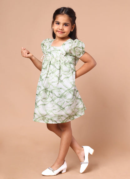 Shimmer Printed Dress