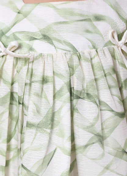 Shimmer Printed Dress