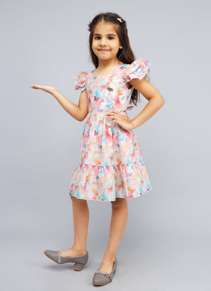 Sweet Back Tie Dress