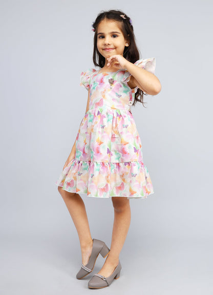 Sweet Back Tie Dress