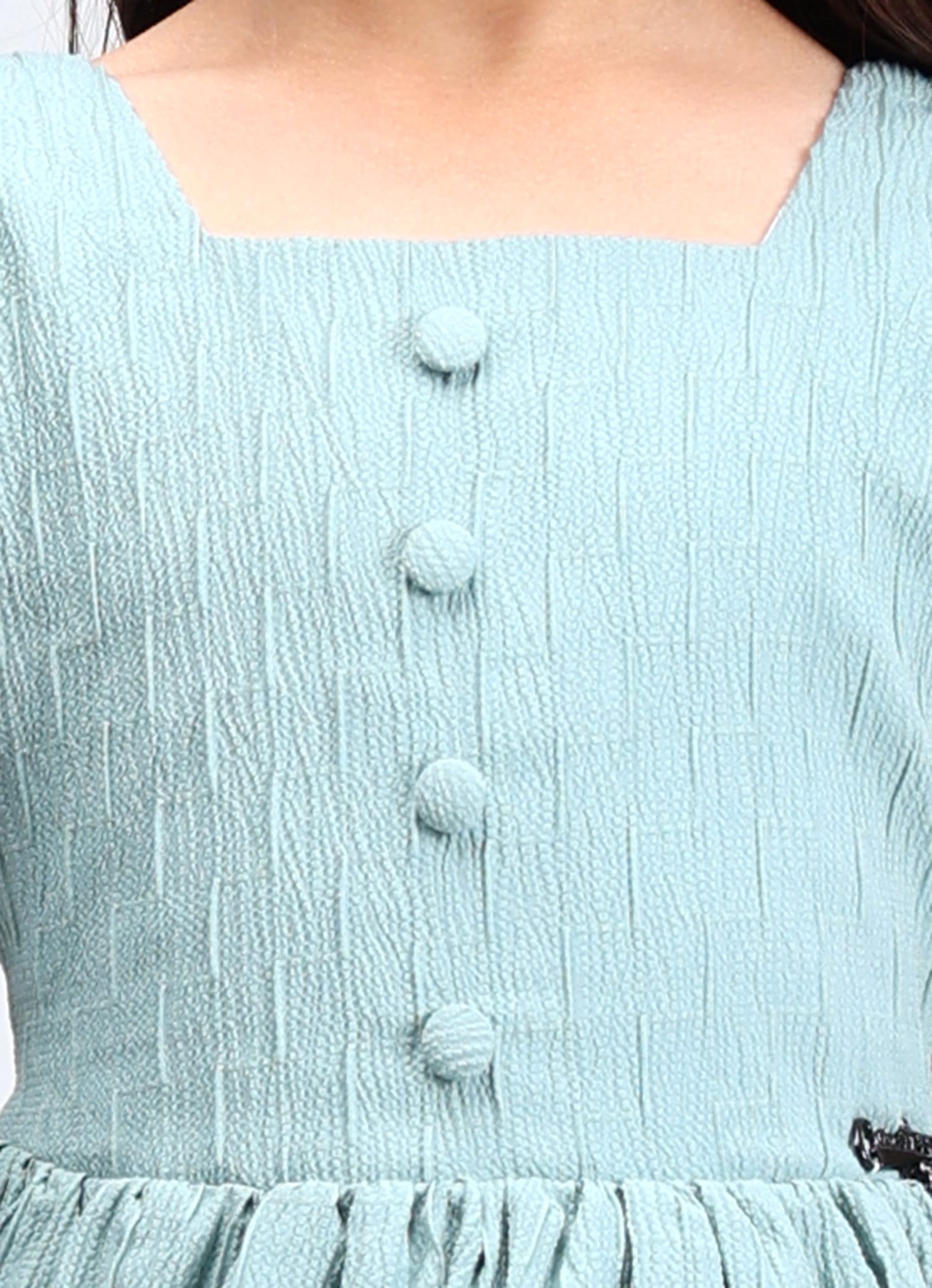 Classic Solid Color Frock