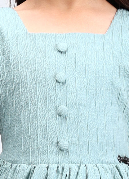 Classic Solid Color Frock