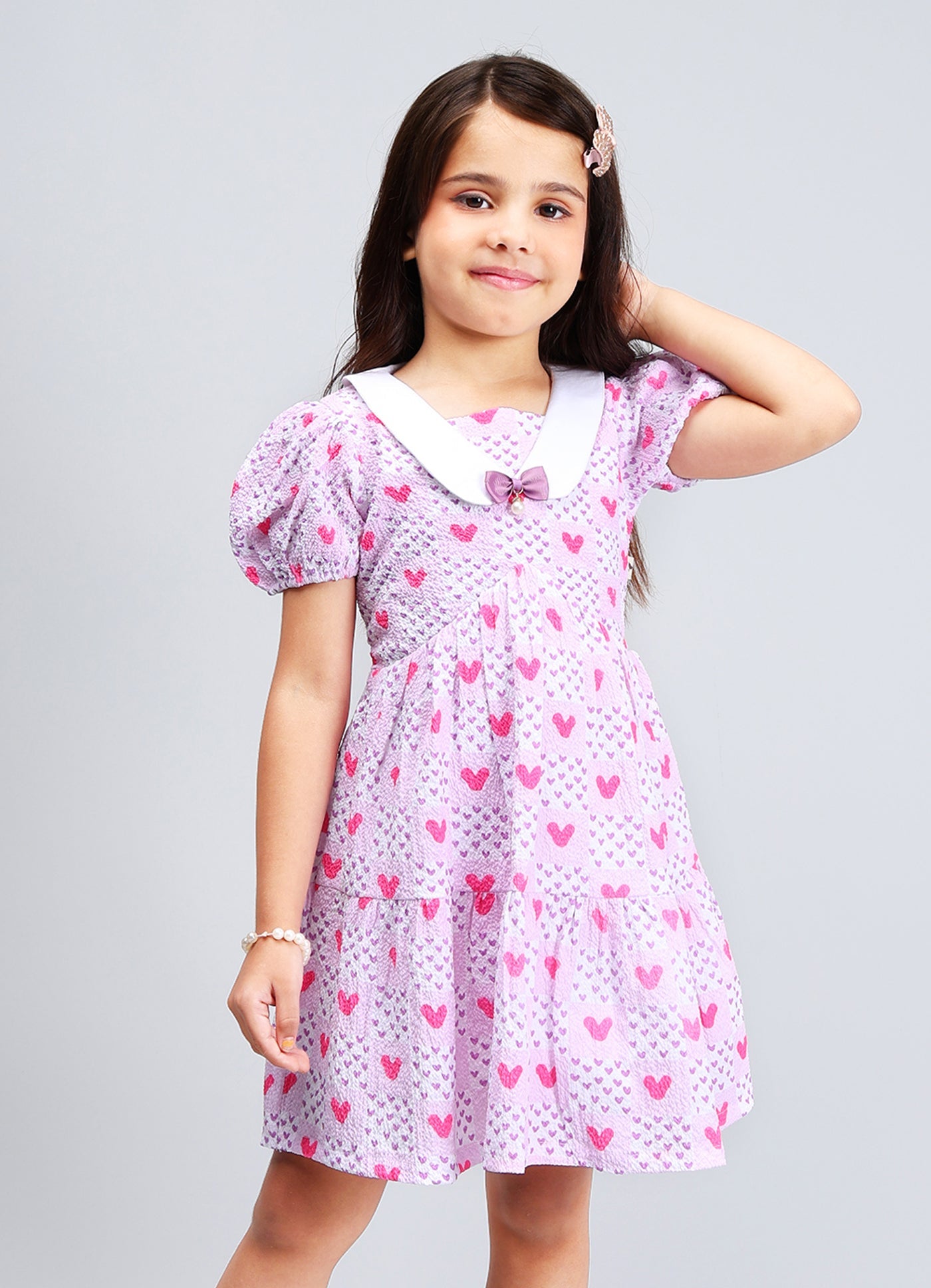 Playful Peter Pan Frock
