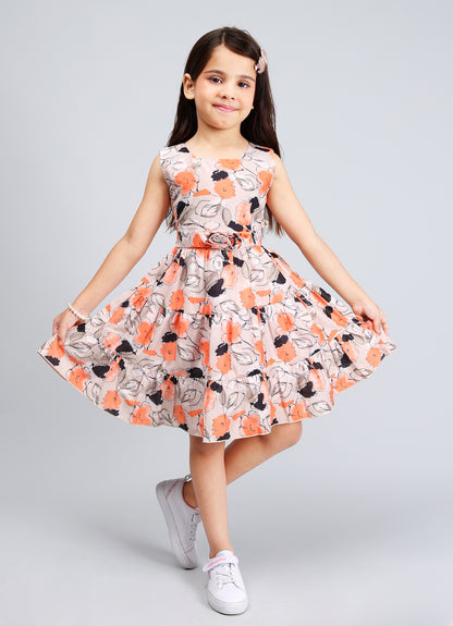 Adorable Digital Print Frock