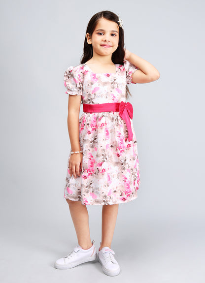 Charming Digital Print Frock