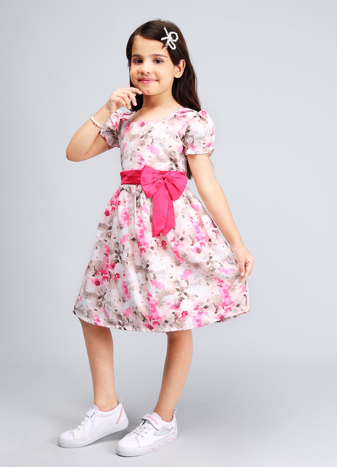 Charming Digital Print Frock
