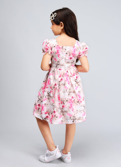 Charming Digital Print Frock