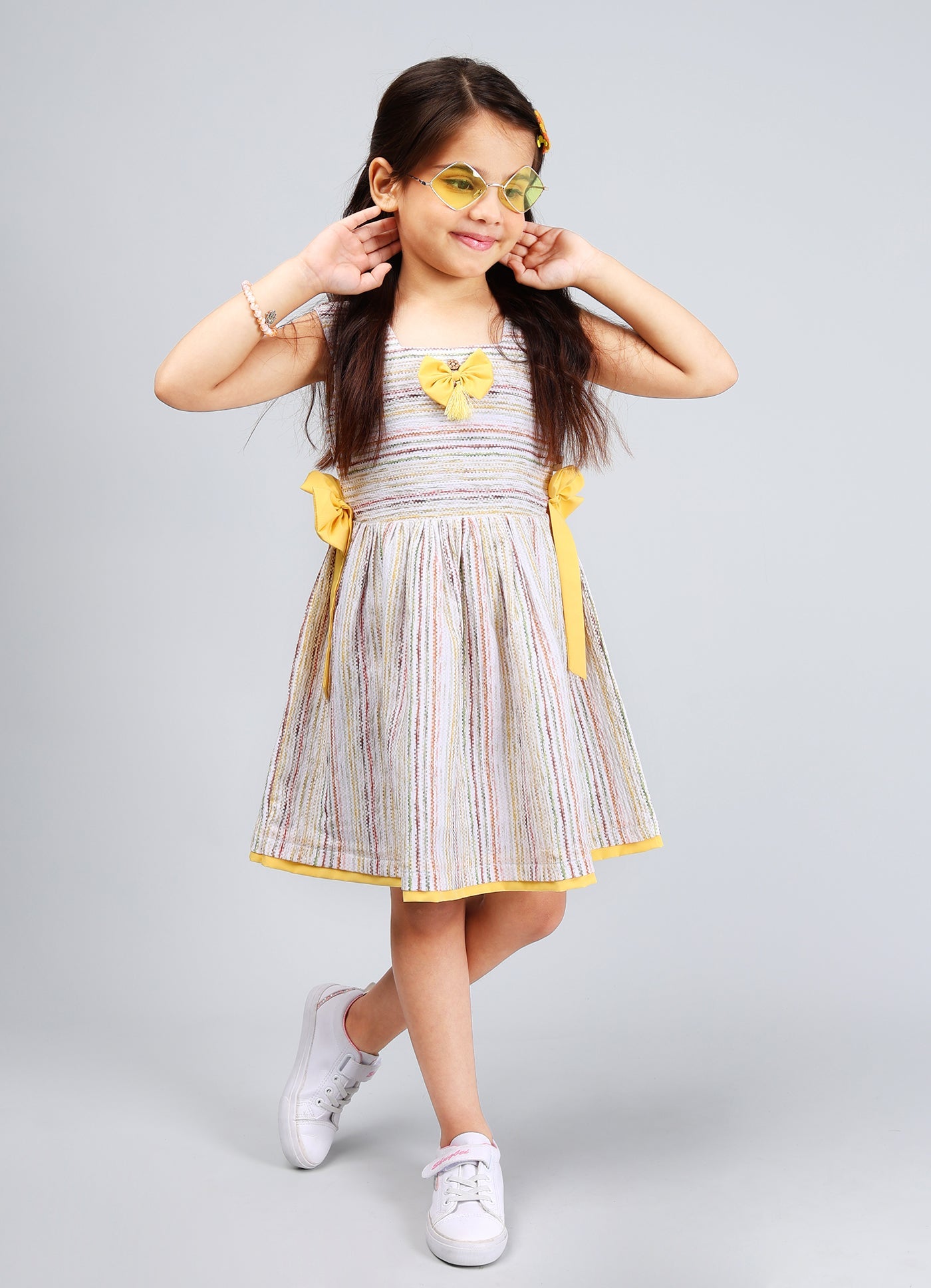 Charming Square Neck Frock