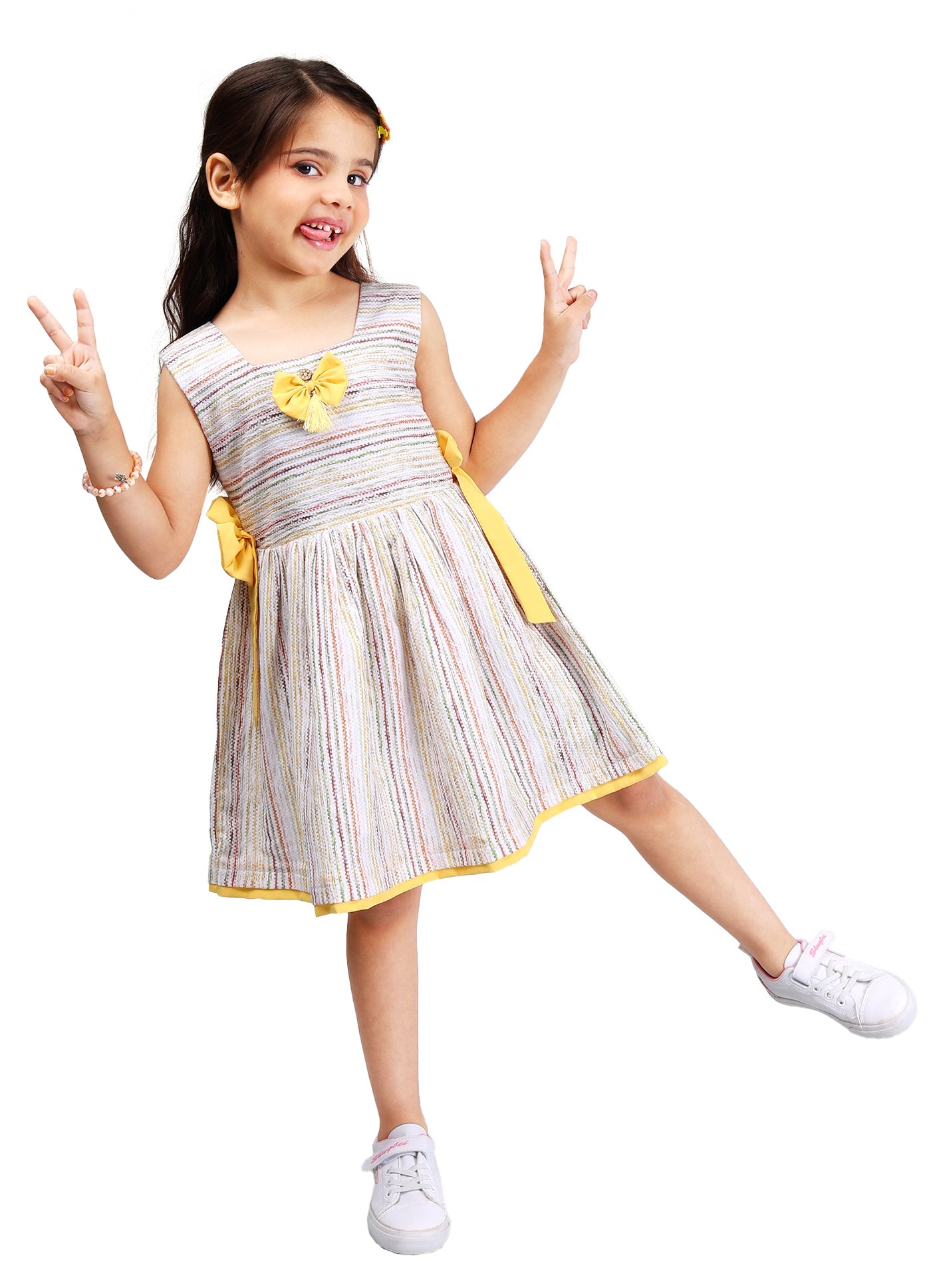 Charming Square Neck Frock