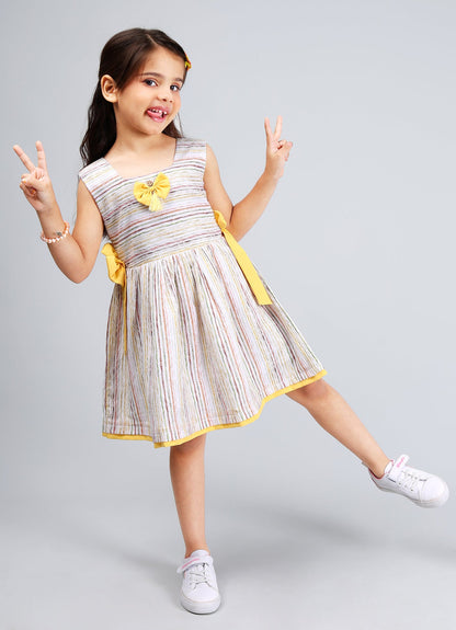 Charming Square Neck Frock